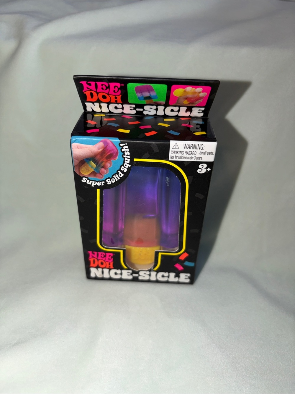 NeeDoh Nice-Sicle Rainbow Popsicle Squishy